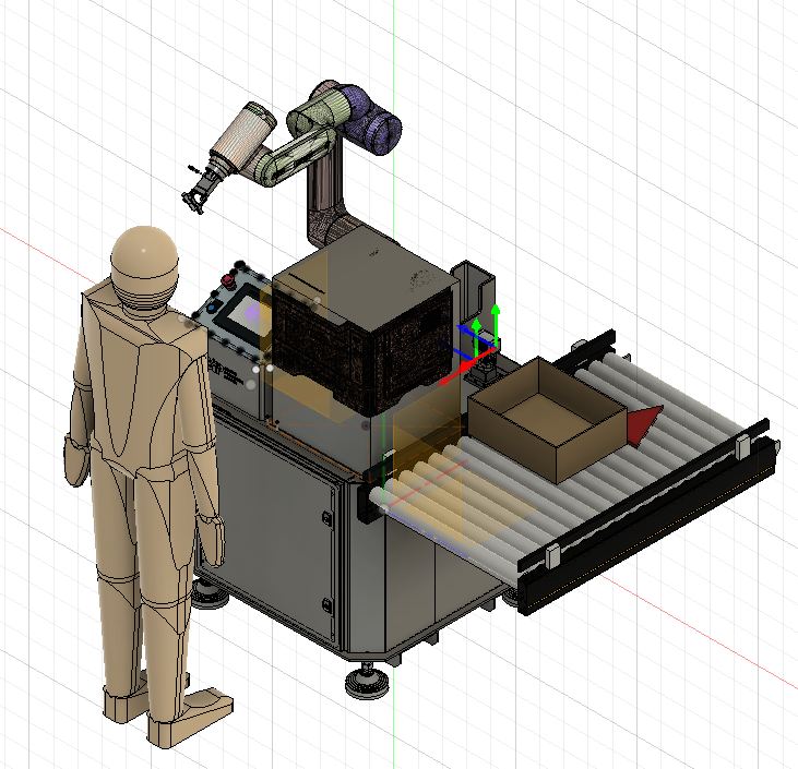 Modélisation 3D de la cellule collaborative